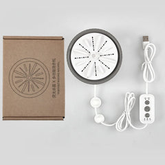 Mini Machine à laver télécommandée portable USB rotative Turbo fruits ultrasons pour vêtements maison cuisine voyage Machine de nettoyage