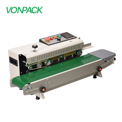 VONPACK FR-900 Machine de thermoscellage horizontale automatique de sacs en plastique Machine de scellage de bande continue pour les aliments de cuisine industrielle