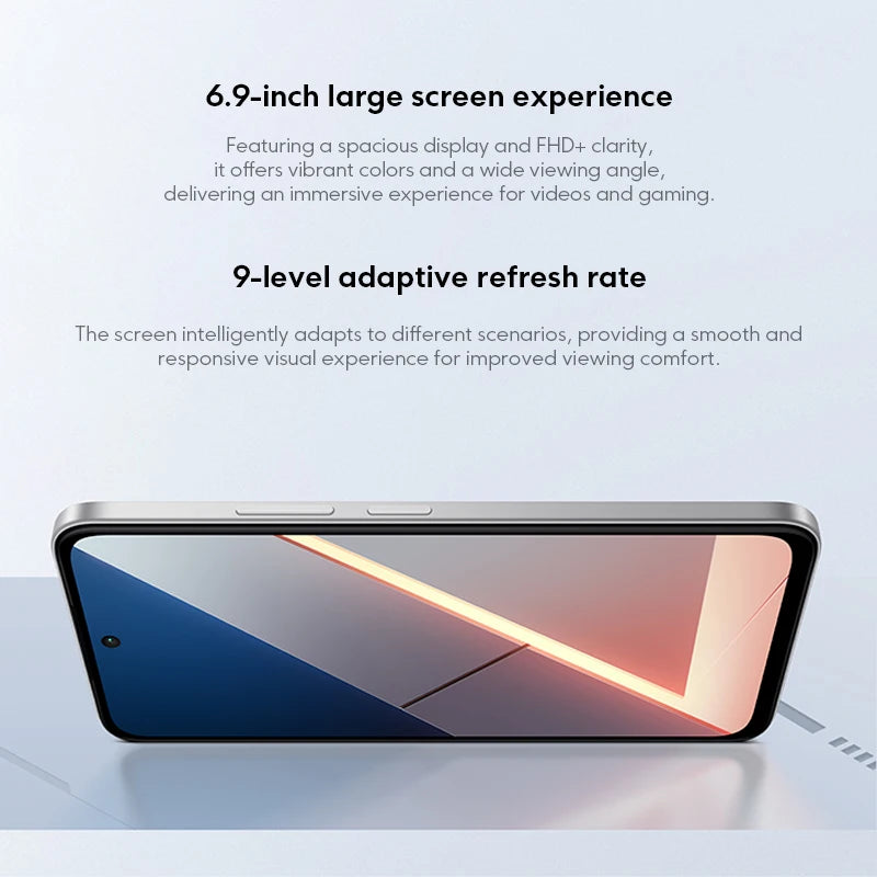 【Première mondiale】POCO M7 Version mondiale Smartphone Snapdragon 685 7000mAh batterie immersive 6.9 "FHD + affichage NFC 33W charge