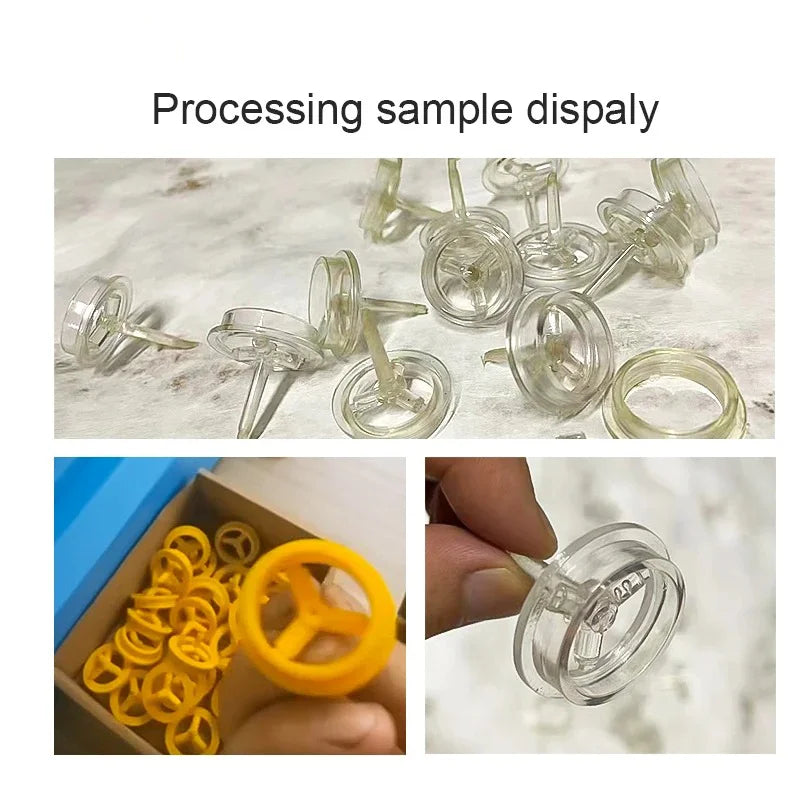 Petite Machine de moulage du plastique horizontale Mini-220, Machine de moulage par Injection de bureau pour la production de Micro pièces en plastique PLA PC PE