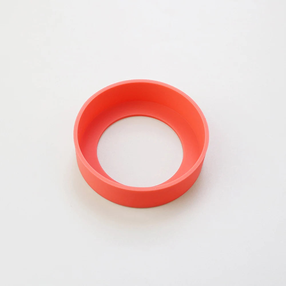 Couvercle inférieur de tasse en Silicone de 7cm, gaine de manchon de dessous de verre, anneau inférieur de tasse de 70MM, résistant à l'usure, couvercle inférieur incassable