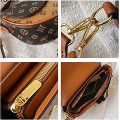 Nouveau sac à bandoulière pour femmes pour 2025 sac à main de luxe design femmes sacs à main en cuir imprimé monogramme sac unique