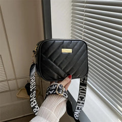 Petit sac à bandoulière en cuir PU pour femmes, sacoches à fermeture éclair, sacs à main de luxe de styliste, sac de voyage d'été pour femmes