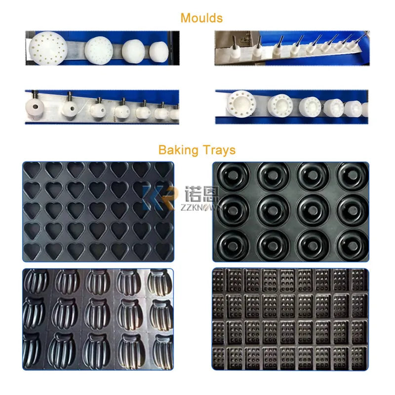Four industriel en acier inoxydable, machine exécutive, petit biscuit, biscuit, biscuit, chi, gâteau, Chamonix, tunnel alimentaire, toast, jxCake Maker, production