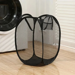 Mir à linge monochrome pour vêtements sales, rangement simple, cintre pour vêtements, articles ménagers