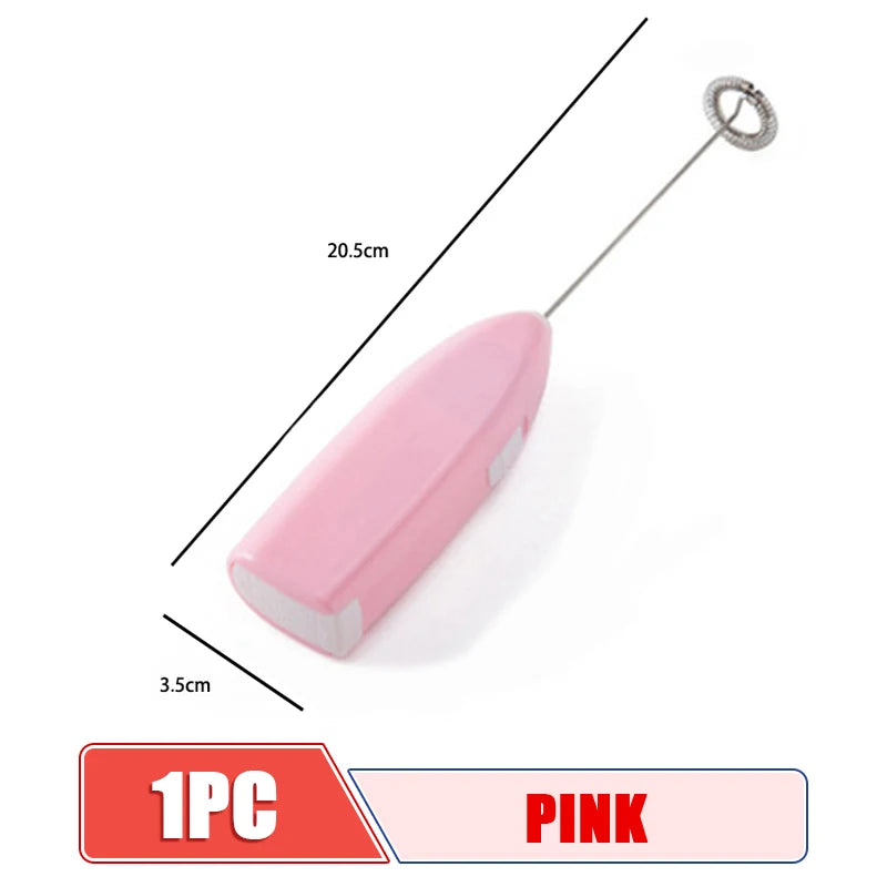 Mini Electric Milk Foamer Blender Wireless Coffee Whisk Mixer Handheld Egg Beater Cappuccino Frother Mixer Kitchen Whisk