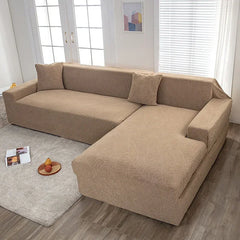 Housses de canapé en Jacquard 1/2/3/4 sièges, housse de canapé solide en forme de L, épaisse, housse de protection pour banc