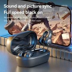 Écouteurs sans fil Bluetooth à Conduction osseuse, haute qualité, réduction du bruit, pour sport et jeu, adaptés à Xiaomi Iphone