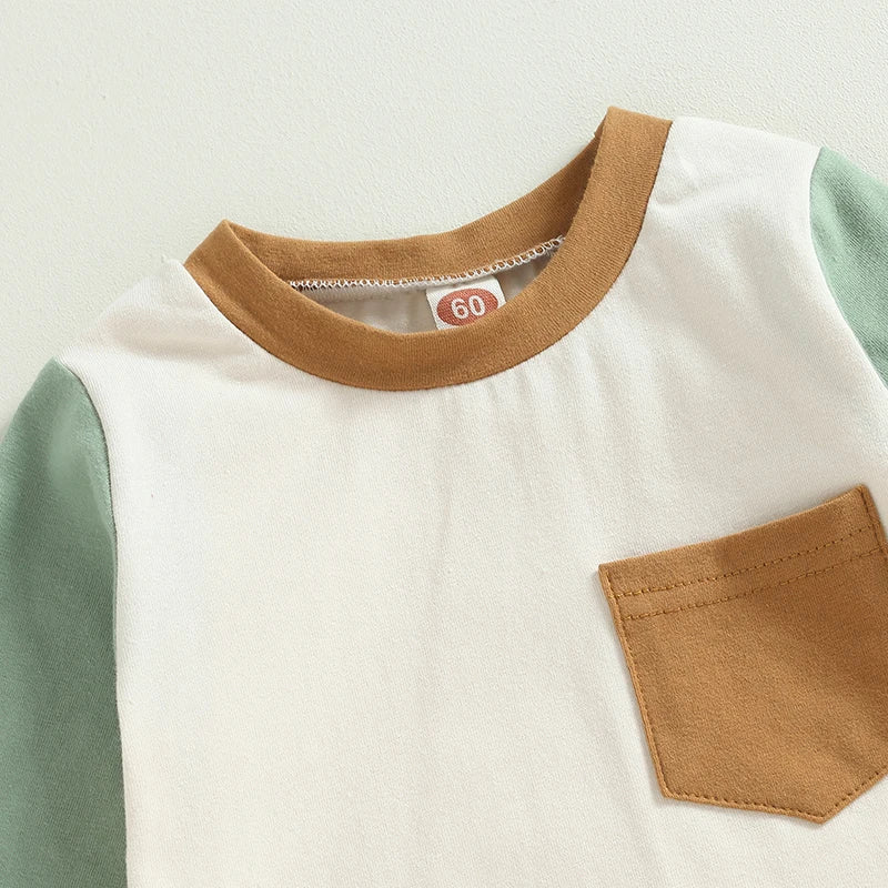 Citgeett-Combinaison d'automne pour bébés garçons et filles, barboteuse mignonne à manches longues pour les abonnés, vêtements de poche pour documents