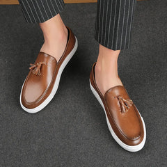 Chaussures d'été décontractées en cuir pour hommes, mocassins de conduite confortables, à enfiler, de fête, à la mode, italie